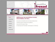 Tablet Screenshot of immobilien-frenzel.de